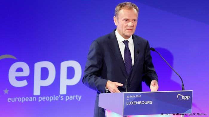 EU president Tusk decries `utopias` of Europe